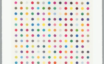 Damien Hirst, Untitled B (Spot Drawing), 2025